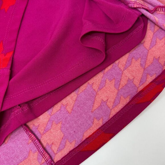 Anne Klein 3/4 length plum orange gathered waist dress - Picture 8 of 10